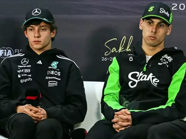 Titel-Bild zur News: Kimi Antonelli, Gabriel Bortoleto