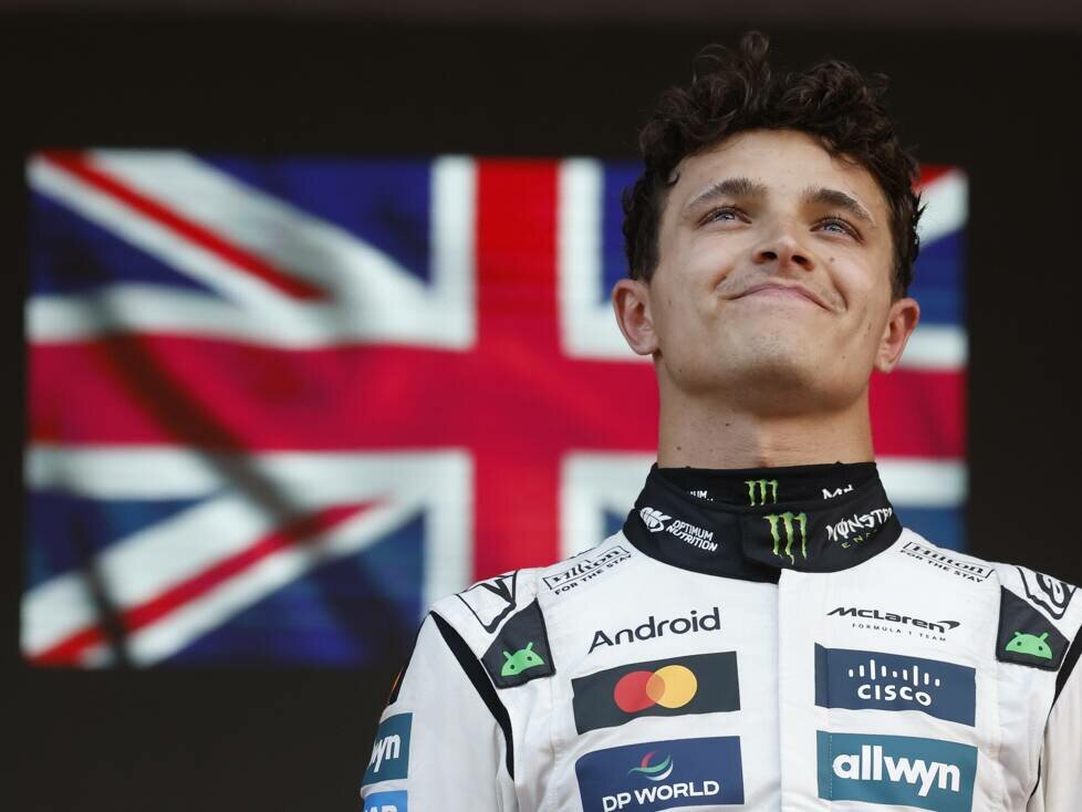 Lando Norris nach seinem Sieg beim Monaco-Grand-Prix 2025