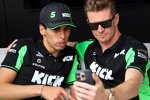Nico Hülkenberg (Sauber) und Gabriel Bortoleto (Sauber) 