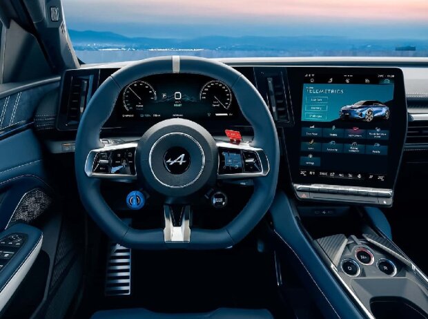 Cockpit des Alpine A390 Cockpit des Alpine A390
