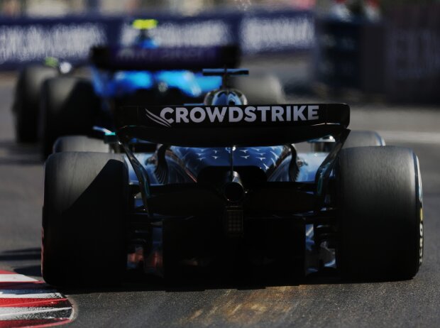 George Russell hatte keine Lust mehr auf die Heckansicht des Williams ... George Russell hatte keine Lust mehr auf die Heckansicht des Williams ...