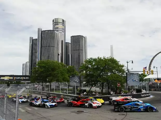 IMSA-Rennen auf dem Stadtkurs von Detroit Titel-Bild zur News: IMSA-Rennen auf dem Stadtkurs von Detroit