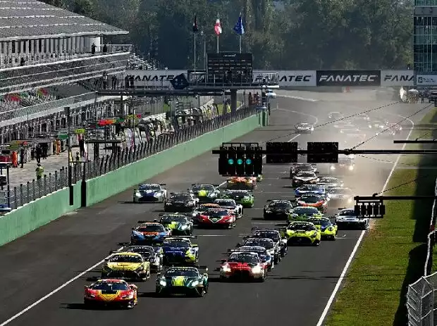 Titel-Bild zur News: Start des GTWC-Rennens in Monza 2024