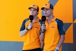 Oscar Piastri (McLaren) und Lando Norris (McLaren) 