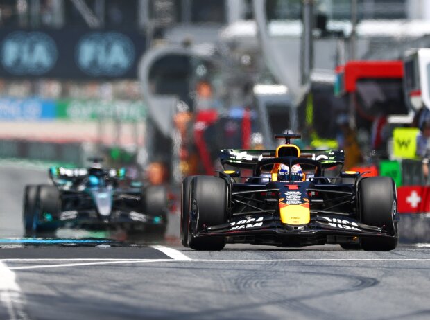 Wundertüte bei Red Bull: Mal läuft der RB21 super, mal fährt man hinterher Wundertüte bei Red Bull: Mal läuft der RB21 super, mal fährt man hinterher