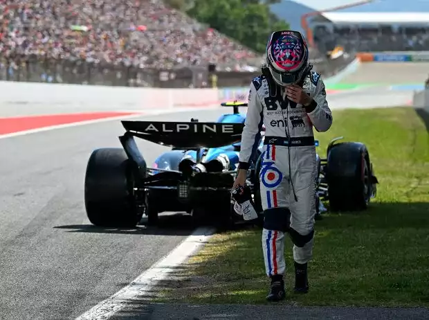 Titel-Bild zur News: Franco Colapinto (Alpine A525) beim Formel-1-Rennen in Spanien 2025