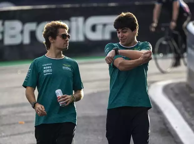 Felipe Drugovich, Lance Stroll Titel-Bild zur News: Felipe Drugovich, Lance Stroll