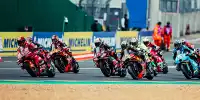 MotoGP Start in Le Mans