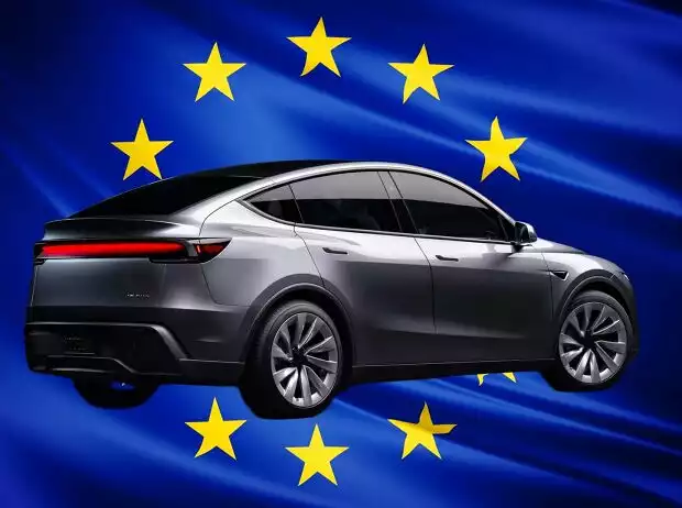 Tesla in Europa (Fotomontage) Titel-Bild zur News: Tesla in Europa (Fotomontage)