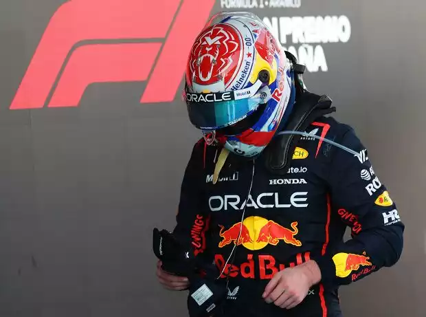 Max Verstappen (Red Bull) nach dem Formel-1-Rennen in Barcelona 2025 Titel-Bild zur News: Max Verstappen (Red Bull) nach dem Formel-1-Rennen in Barcelona 2025