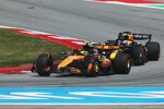 Lando Norris (McLaren) und Max Verstappen (Red Bull) 