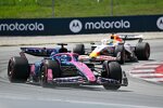 Pierre Gasly (Alpine) und Isack Hadjar (Racing Bulls) 