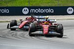 Lewis Hamilton (Ferrari) und Charles Leclerc (Ferrari) 