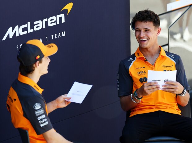 Wie lange geht es noch so freundlich zu zwischen Oscar Piastri und Lando Norris? Wie lange geht es noch so freundlich zu zwischen Oscar Piastri und Lando Norris?
