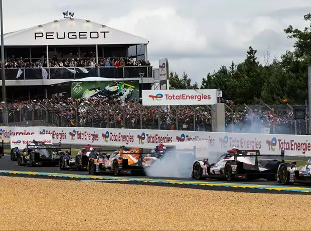 Rennstart der 24h Le Mans 2024 Titel-Bild zur News: Rennstart der 24h Le Mans 2024