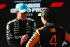 Bild zum Inhalt: Zynisches Interview: Lando Norris gibt Russell die Schuld an "Verstappen-gate"!