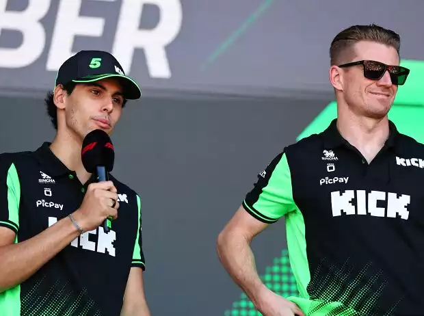 Gabriel Bortoleto, Nico Hülkenberg Titel-Bild zur News: Gabriel Bortoleto, Nico Hülkenberg