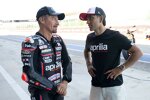 Max Biaggi und  Jorge Martin (Aprilia) 