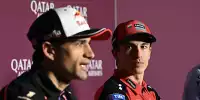 Bild zum Inhalt: Marc Marquez über Martins Aprilia-Flucht: "Er wird seine Gründe haben"