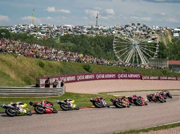 MotoGP auf dem Sachsenring Titel-Bild zur News: MotoGP auf dem Sachsenring
