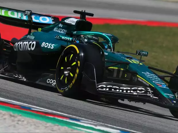 Lance Stroll beim Formel-1-Rennen in Spanien 2025 Titel-Bild zur News: Lance Stroll beim Formel-1-Rennen in Spanien 2025