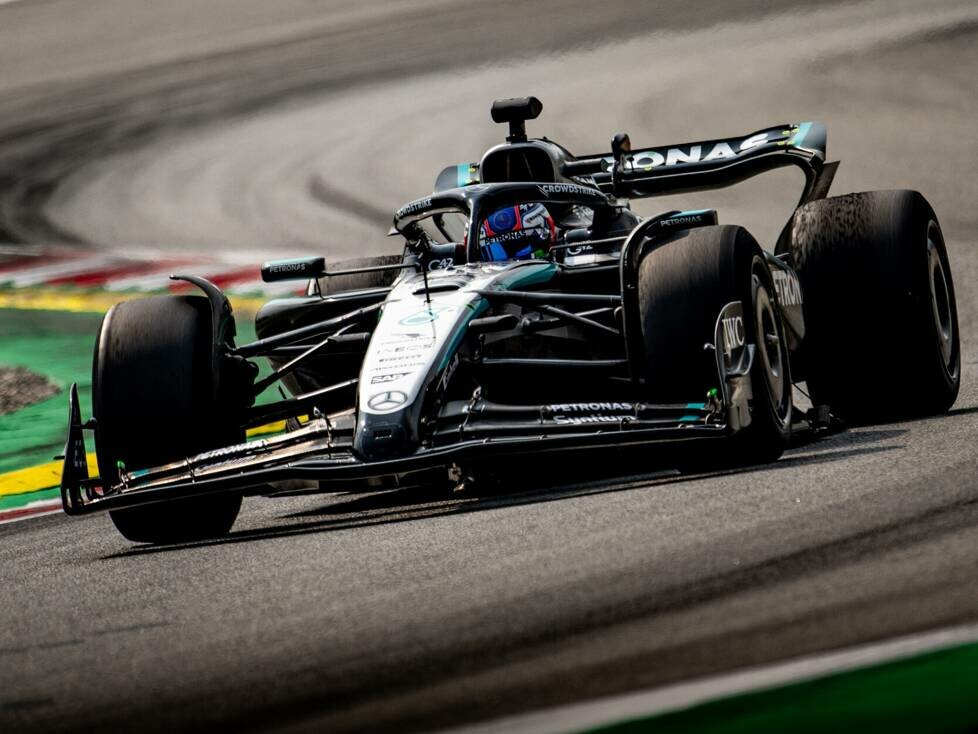 Andrea Kimi Antonelli beim Pirelli-Reifentest in Barcelona