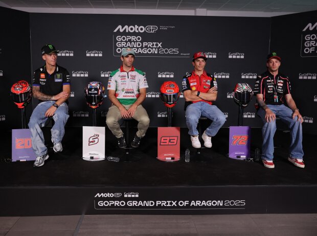 Fabio Quartararo, Johann Zarco, Marc Marquez, Marco Bezzecchi Fabio Quartararo, Johann Zarco, Marc Marquez, Marco Bezzecchi