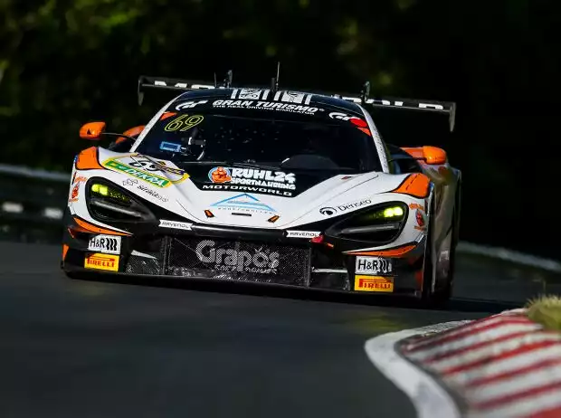 In der NLS kam der GT3-McLaren von Dörr noch zum Einsatz, beim 24h-Rennen nicht Titel-Bild zur News: In der NLS kam der GT3-McLaren von Dörr noch zum Einsatz, beim 24h-Rennen nicht