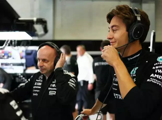 Simone Resta und George Russell Titel-Bild zur News: Simone Resta und George Russell