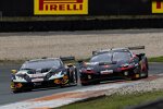 Thierry Vermeulen (Emil-Frey-Ferrari) und Mirko Bortolotti (Abt-Lamborghini) 