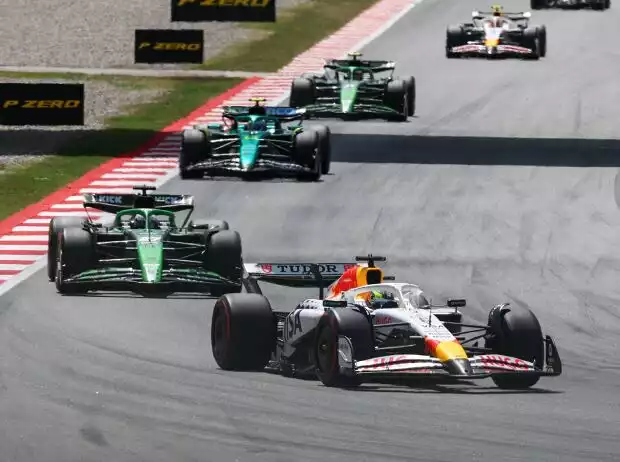 Titel-Bild zur News: Isack Hadjar, Nico Hülkenberg, Fernando Alonso