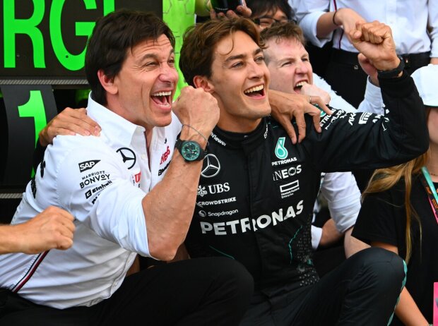 Erfolgsduo: Mercedes-Teamchef Toto Wolff und sein neuer Teamleader