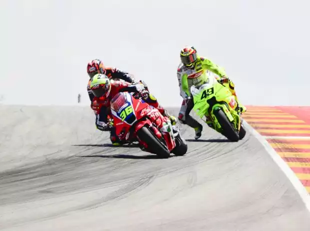 Joan Mir, Fabio Di Giannantonio Titel-Bild zur News: Joan Mir, Fabio Di Giannantonio