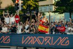 Fans in Madrid