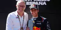 Die Gunst von F1-Boss Domenicali scheint er schon zu haben: Arvid Lindblad