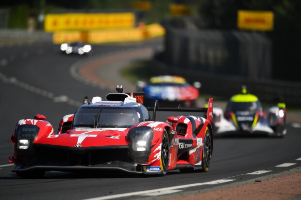 Mike Conway Kamui Kobayashi Nyck de Vries Toyota Toyota Gazoo Racing WEC ~~ Mike Conway Kamui Kobayashi Nyck de Vries Toyota Toyota Gazoo Racing WEC ~~