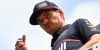 Bild zum Inhalt: Verstappen: Entschuldigung "war nicht schwer" - Russell "will es mal glauben"