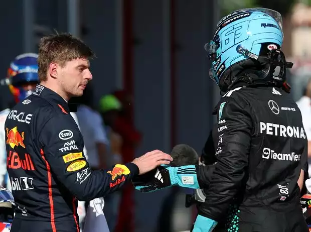 Ersetzt Max Verstappen George Russell - oder werden sie gar Teamkollegen? Titel-Bild zur News: Ersetzt Max Verstappen George Russell - oder werden sie gar Teamkollegen?
