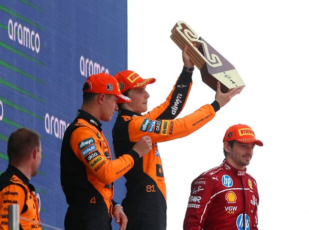 Zuletzt in Barcelona schaffte es Ferrari hinter McLaren immerhin aufs Podium Zuletzt in Barcelona schaffte es Ferrari hinter McLaren immerhin aufs Podium