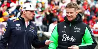 Max Verstappen (Red Bull) und Nico Hülkenberg (Sauber)
