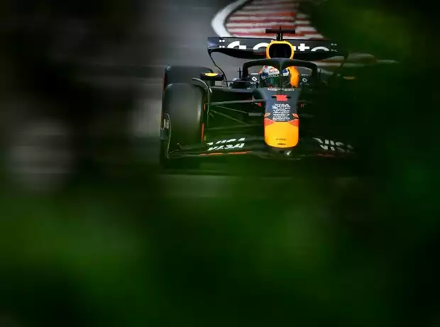 Max Verstappen (Red Bull RB21) beim Formel-1-Rennen in Kanada 2025 Titel-Bild zur News: Max Verstappen (Red Bull RB21) beim Formel-1-Rennen in Kanada 2025