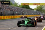 Gabriel Bortoleto (Sauber), Oscar Piastri (McLaren) und Lando Norris (McLaren) 