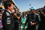 Toto Wolff und George Russell (Mercedes) 