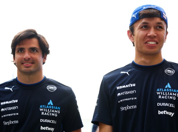 Carlos Sainz und Teamkollege Alexander Albon sind zuversichtlich Carlos Sainz und Teamkollege Alexander Albon sind zuversichtlich