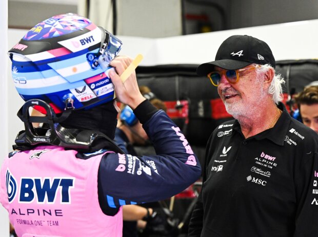 Flavio Briatore ist von Colapinto noch nicht überzeugt Flavio Briatore ist von Colapinto noch nicht überzeugt