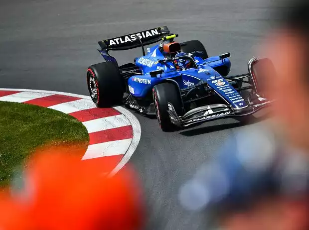 Titel-Bild zur News: Carlos Sainz (Williams FW47) beim Formel-1-Rennen in Kanada 205