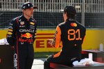Max Verstappen (Red Bull) und Oscar Piastri (McLaren) 