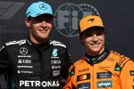 George Russell (Mercedes) und Oscar Piastri (McLaren) 