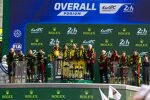 Robert Kubica, Yifei Ye, Philip Hanson, Kevin Estre, Laurens Vanthoor, Matt Campbell, Alessandro Pier Guidi, James Calado und Antonio Giovinazzi 