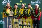 Robert Kubica, Yifei Ye und Philip Hanson 